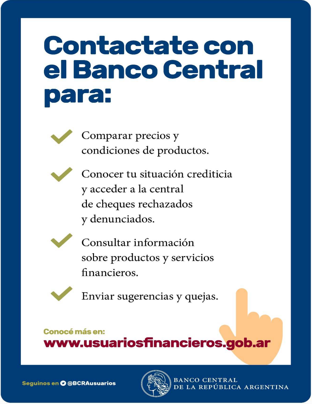 Tus derechos como usuario de servicios financieros